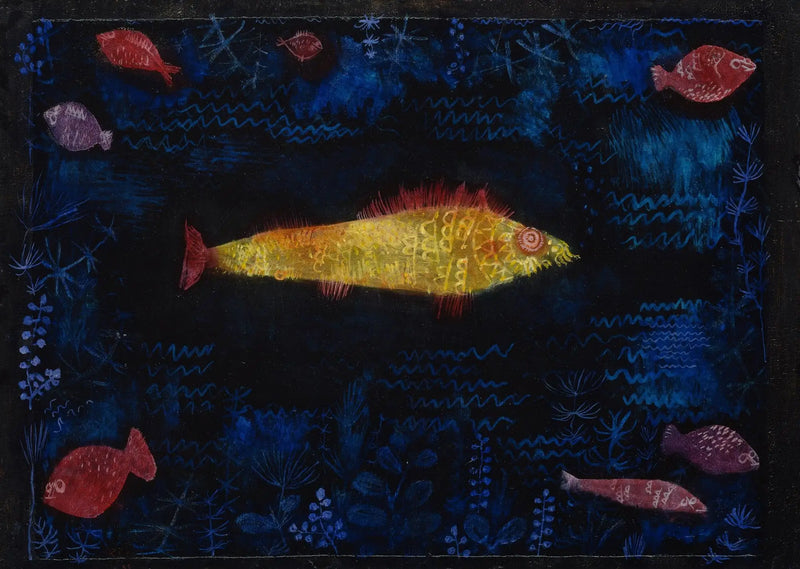 De rode vis - Paul Klee
