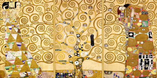 🌳✨ De Levensboom – Stoclet Fries – Gustav Klimt (1905–1909)