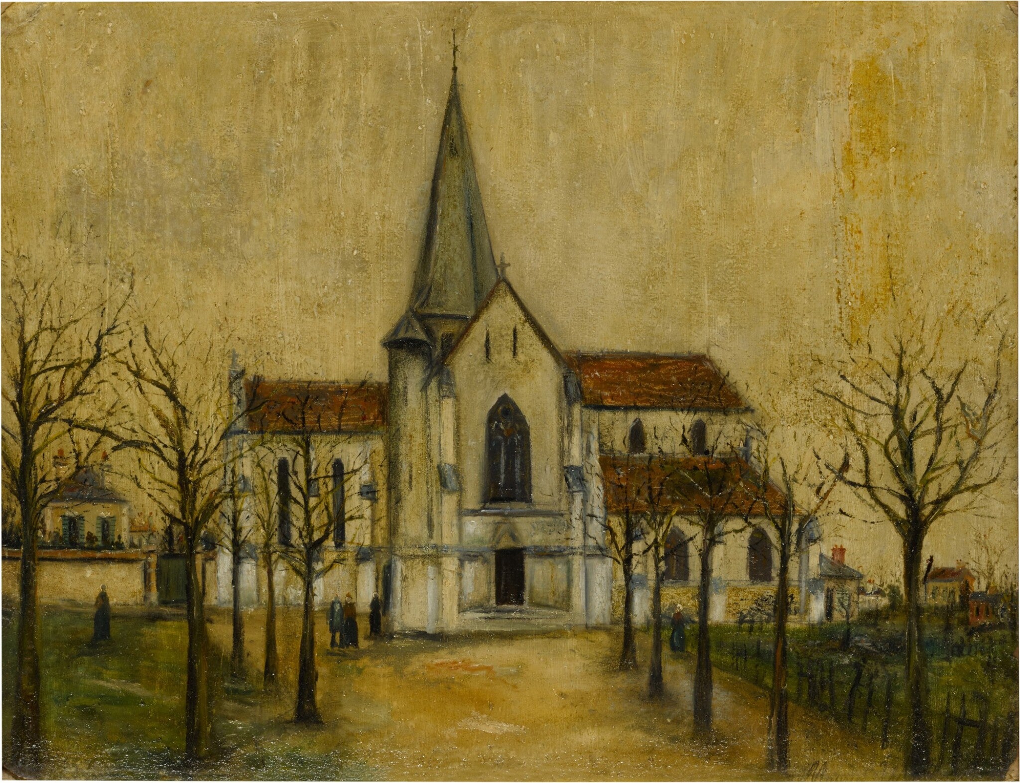 L’Église - Maurice Utrillo