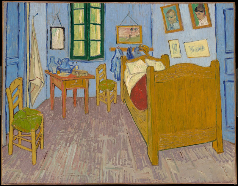 De Slaapkamer van Van Gogh in Arles - Vincent van Gogh