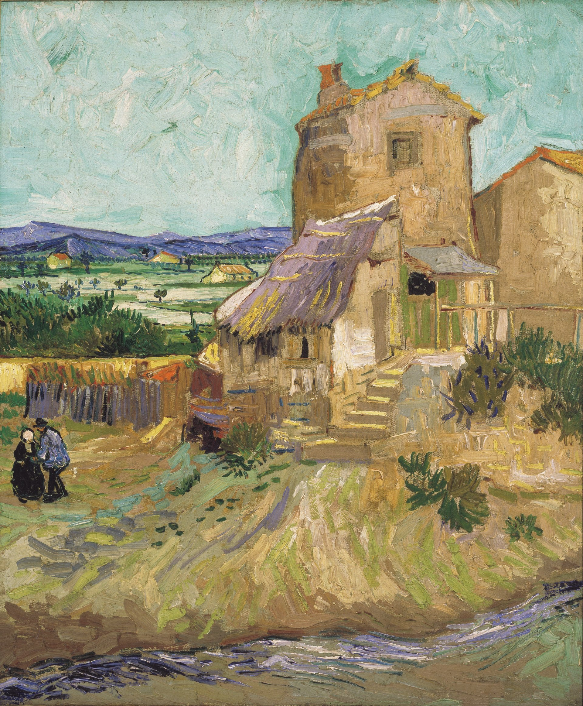 Het Huis van de Crau - Vincent van Gogh