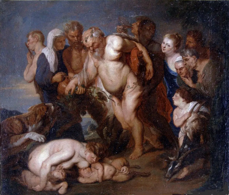 De Marsch van Silène. - Peter Paul Rubens
