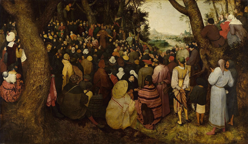 De Preek van Sint Jan de Doper - Pieter Brueghel de Oude