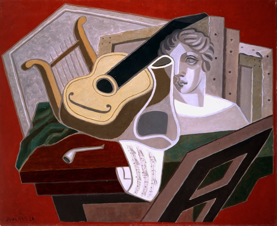 De Tafel van de musicus – Juan Gris