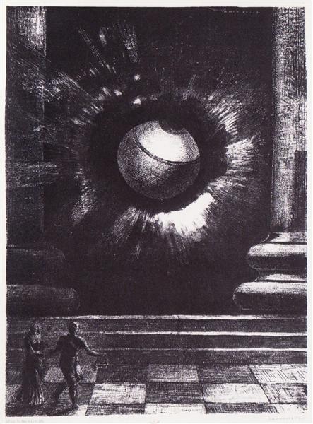 De Visie – Odilon Redon (rond 1895)