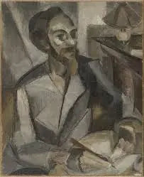 De dichter Paul Castiaux - Henri Le Fauconnier