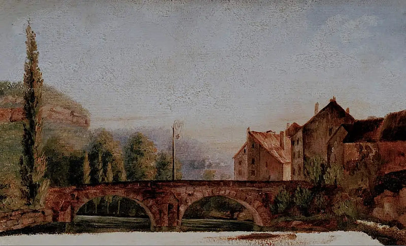 De Brug van Nahin - Gustave Courbet
