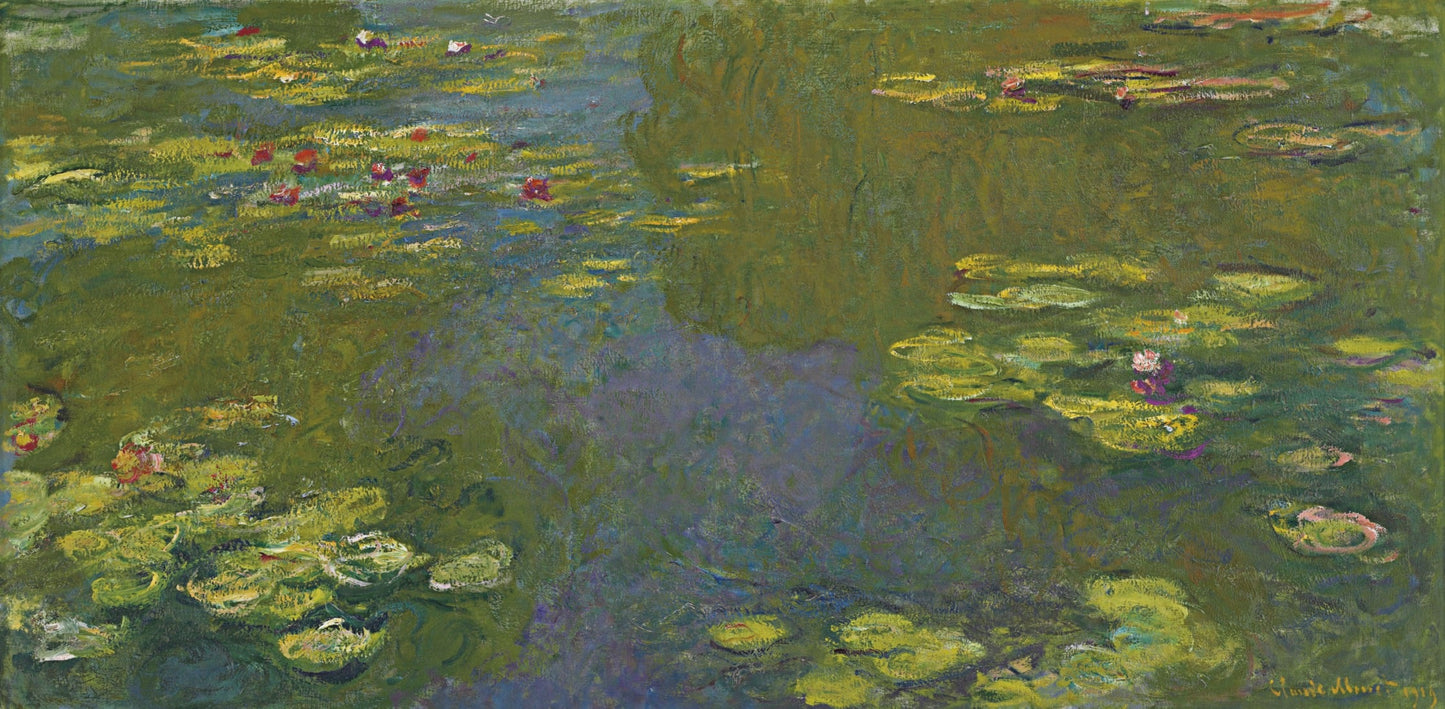 De vijver met waterlelies – Claude Monet (1919) Privécollectie / Musée d'Orsay