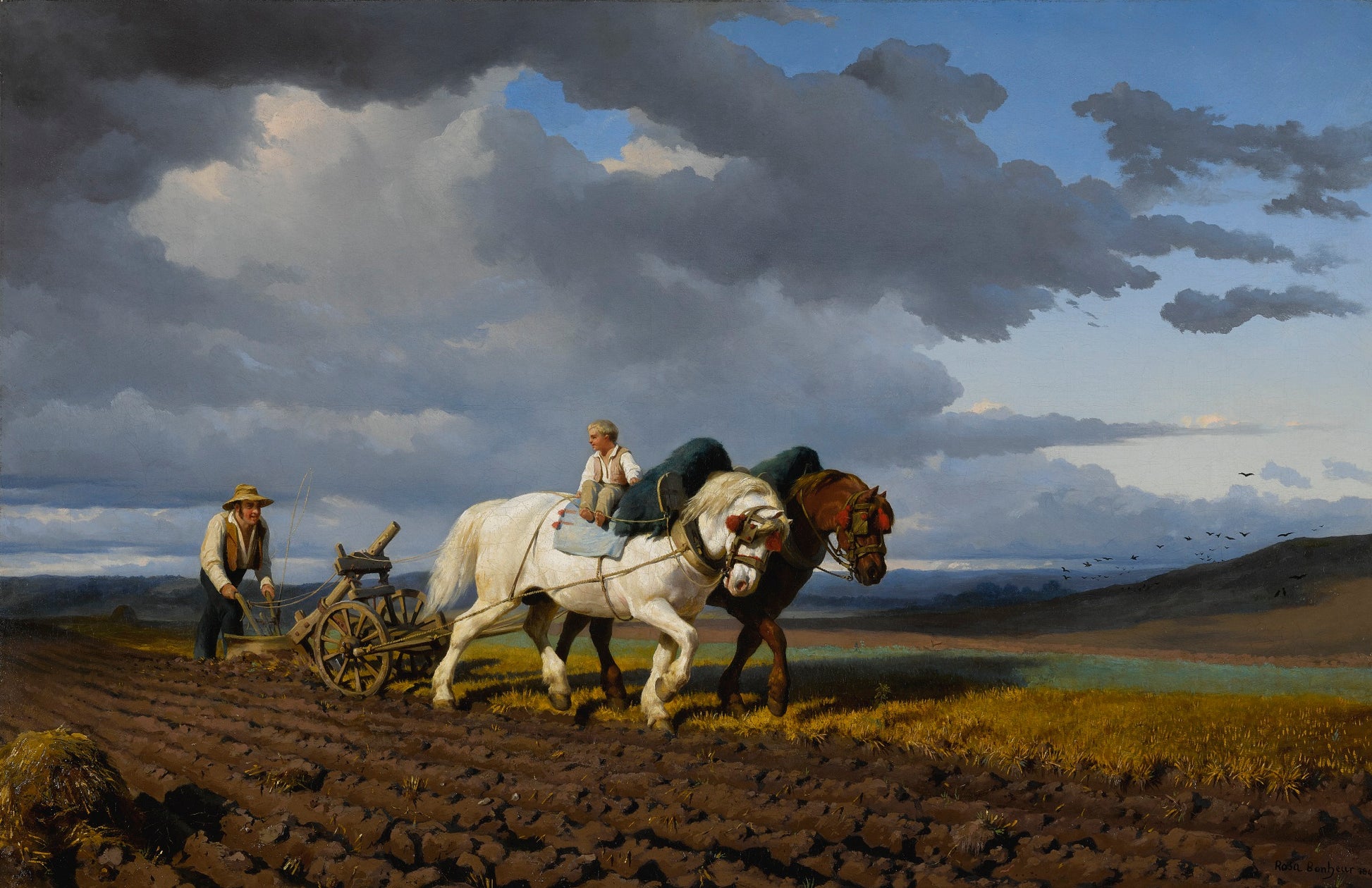 Le labourage - Rosa Bonheur