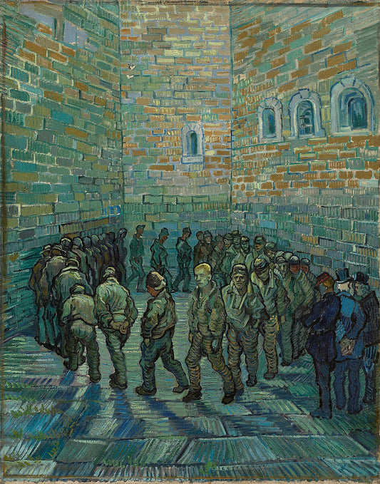 🚶‍♂️ De Gevangenenonderhandelingen – Vincent van Gogh (1890)