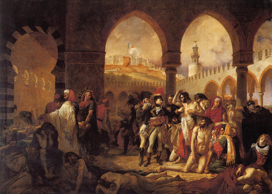 De Pestlijders van Jaffa – Antoine-Jean Gros (1804)