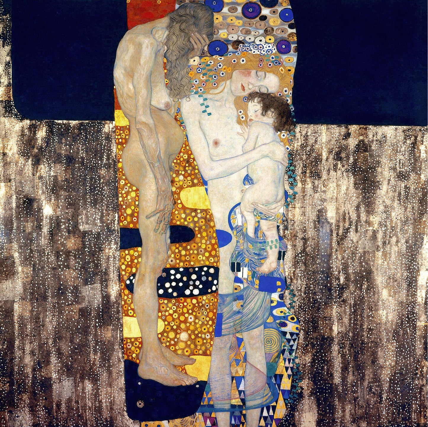 🌺✨ De Drie Leeftijden van de Vrouw – Gustav Klimt (1905)