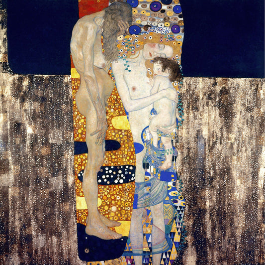 🌺✨ De Drie Leeftijden van de Vrouw – Gustav Klimt (1905)