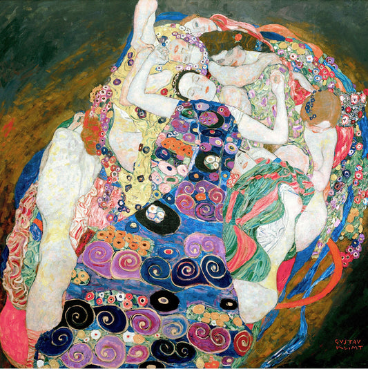 🌸✨ De Maagden – Gustav Klimt (1913)