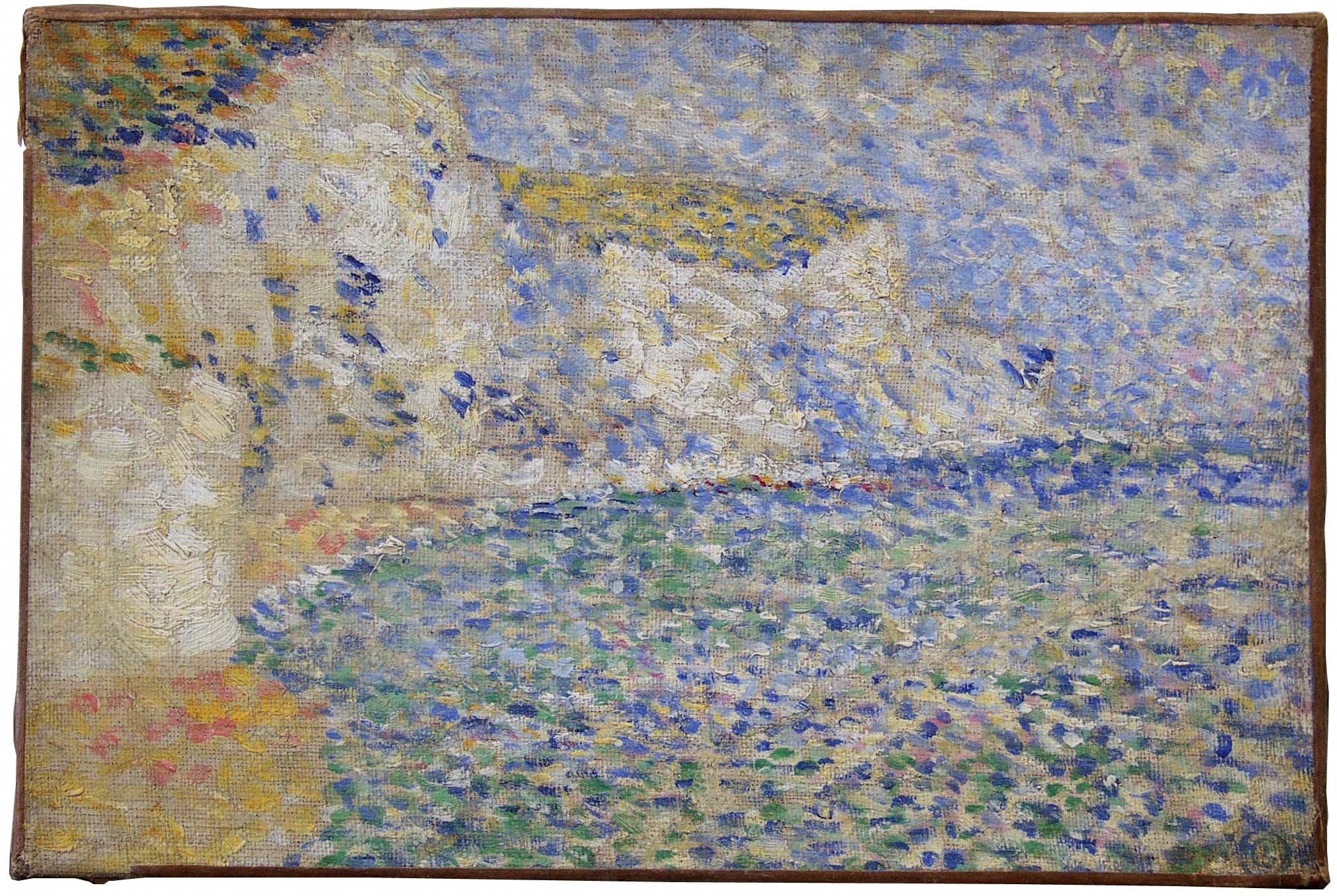 Les falaises de Douvres - Georges Lemmen - Alpha Reproduction
