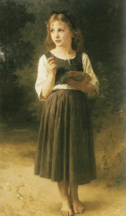 Frambozenmeisje - Bouguereau