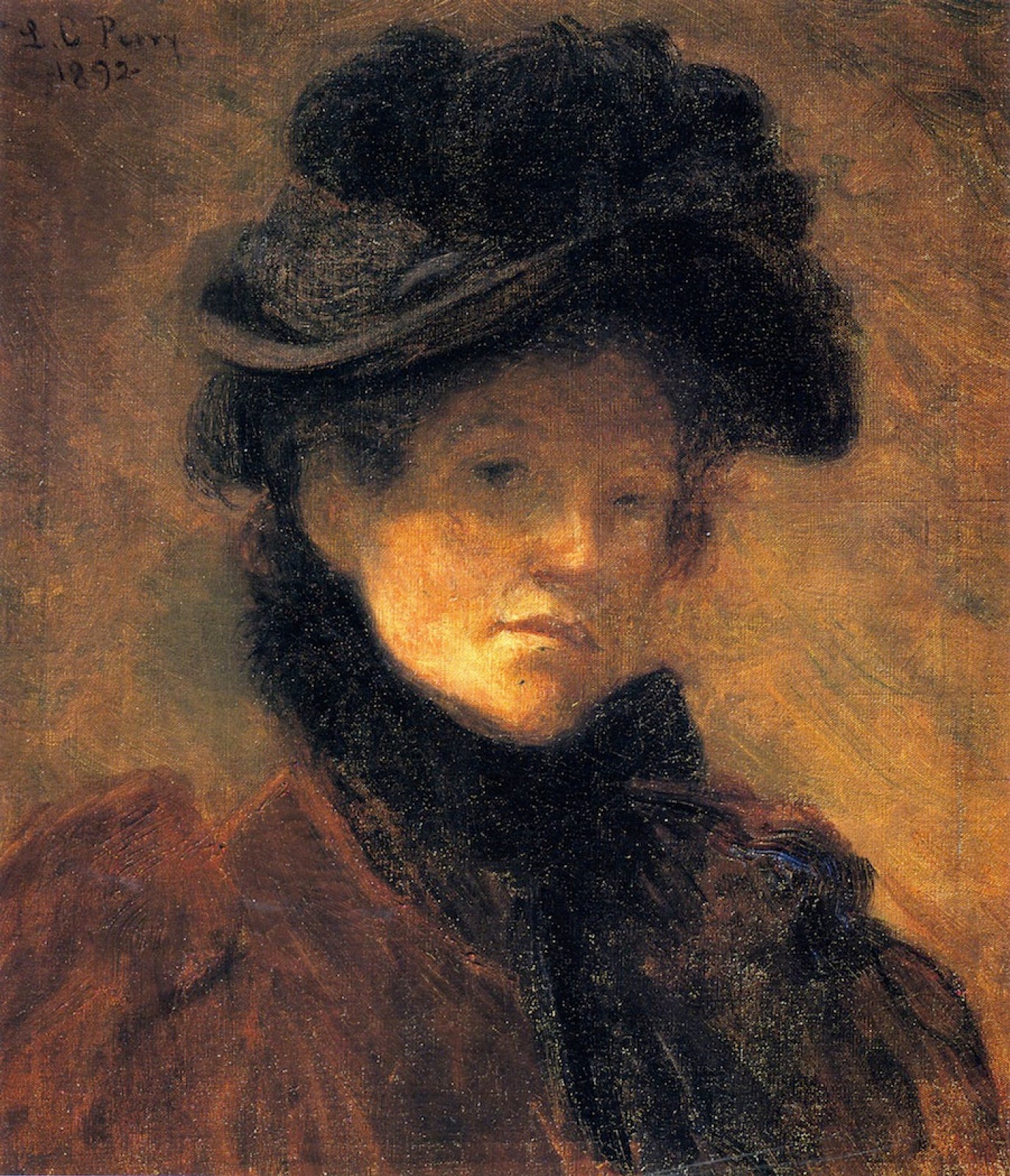 Autoportrait - Lilla Cabot Perry - Alpha Reproduction