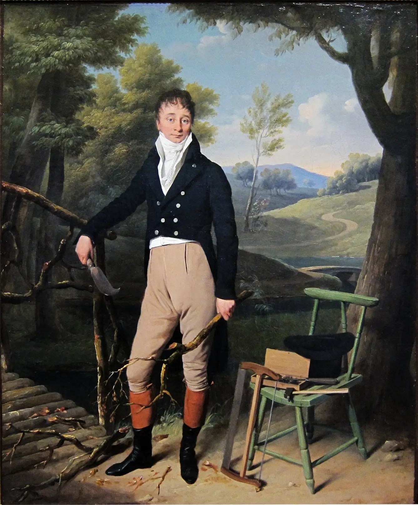 Portrait de Charles d’Aucourt de Saint-Just - Louis-Léopold Boilly - Alpha Reproduction