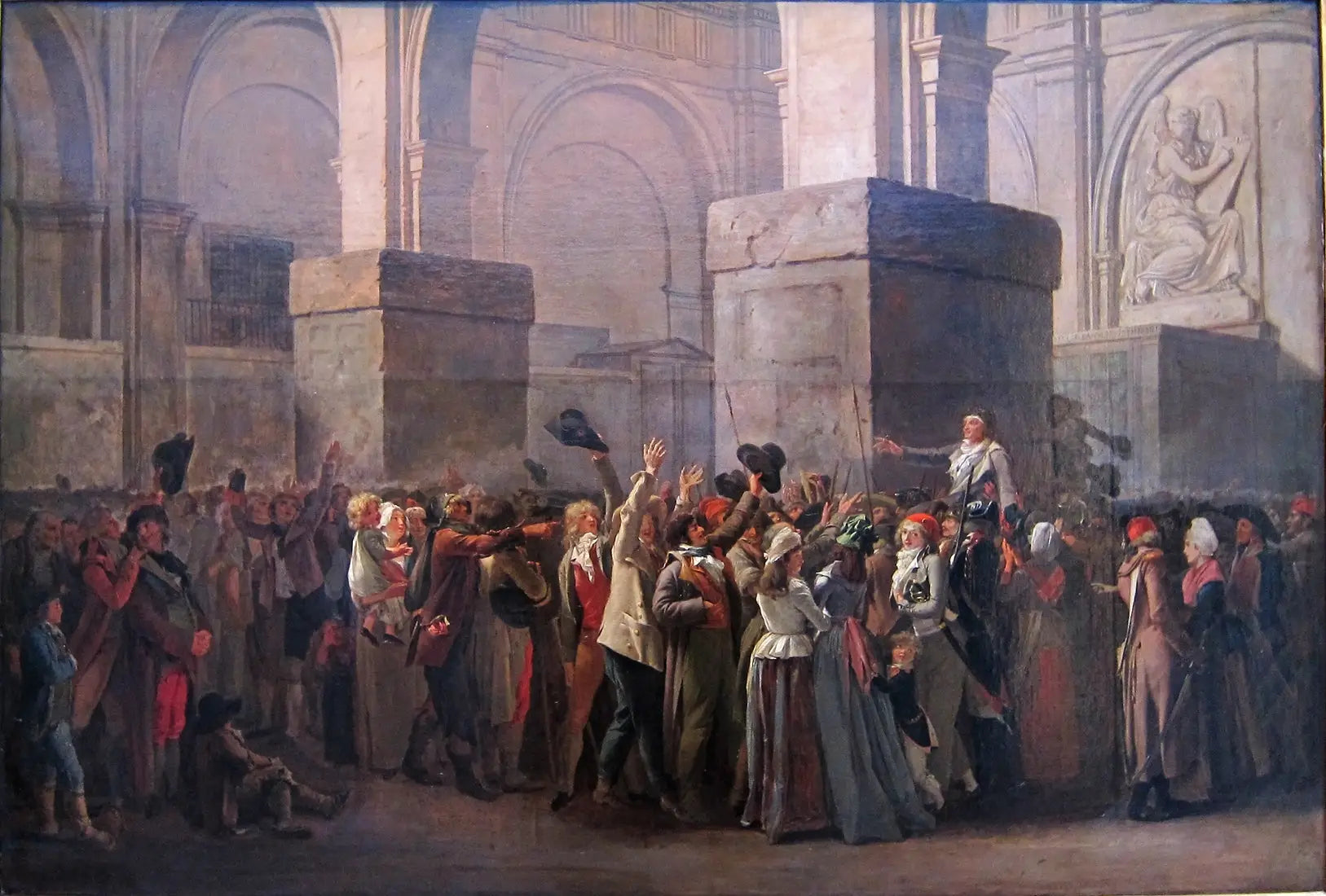 Le triomphe de Marat - Louis-Léopold Boilly - Alpha Reproduction