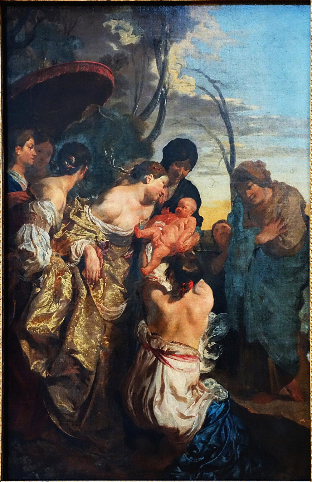 Moïse sauvé des eaux - Johann Liss
