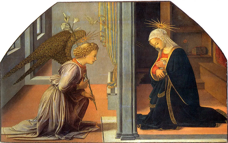 De Aankondiging - Fra Filippo Lippi