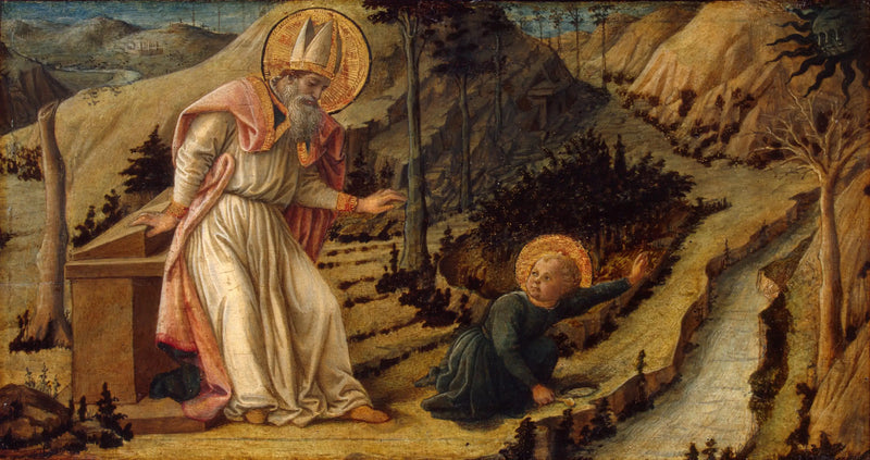 De Visie van Sint Augustinus - Fra Filippo Lippi