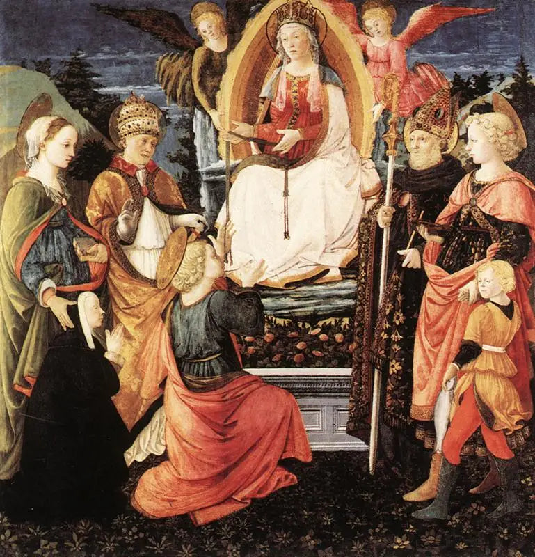 Madonna van de Riem - Fra Filippo Lippi