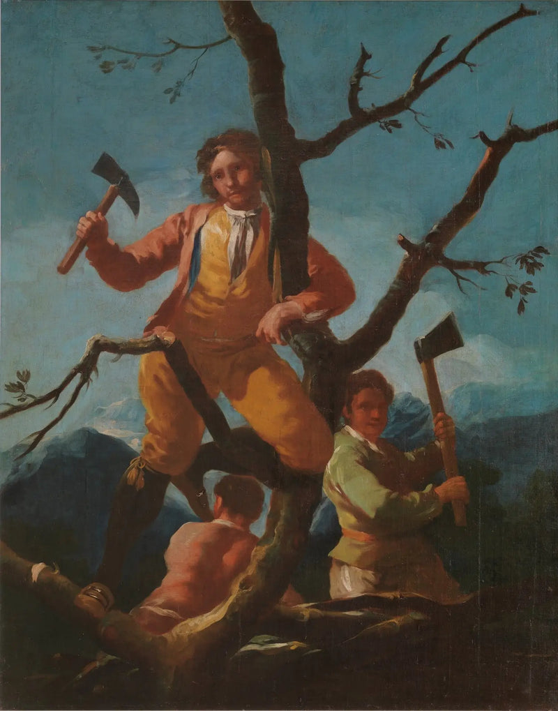 De Houthakkers - Francisco de Goya