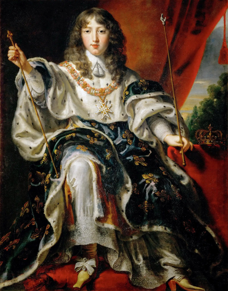 Koning Lodewijk XIV (1638-1715) van Frankrijk - Juste d'Egmont