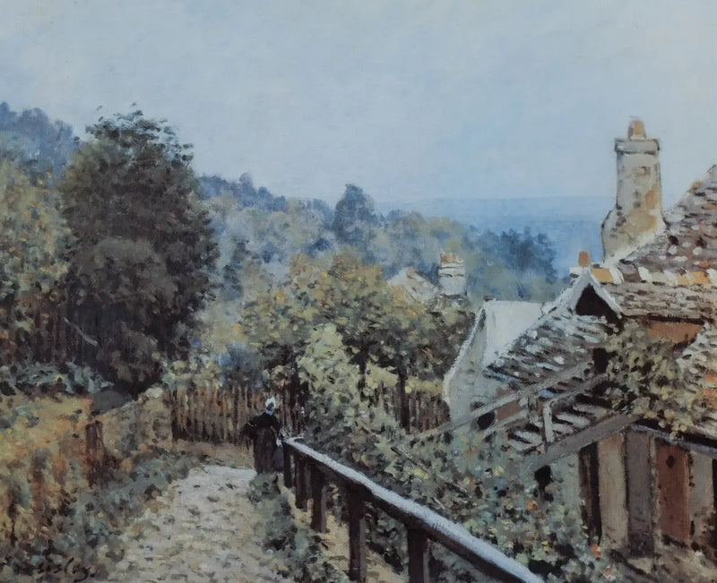 Louveciennes. Pad van de Mi-côte - Alfred Sisley