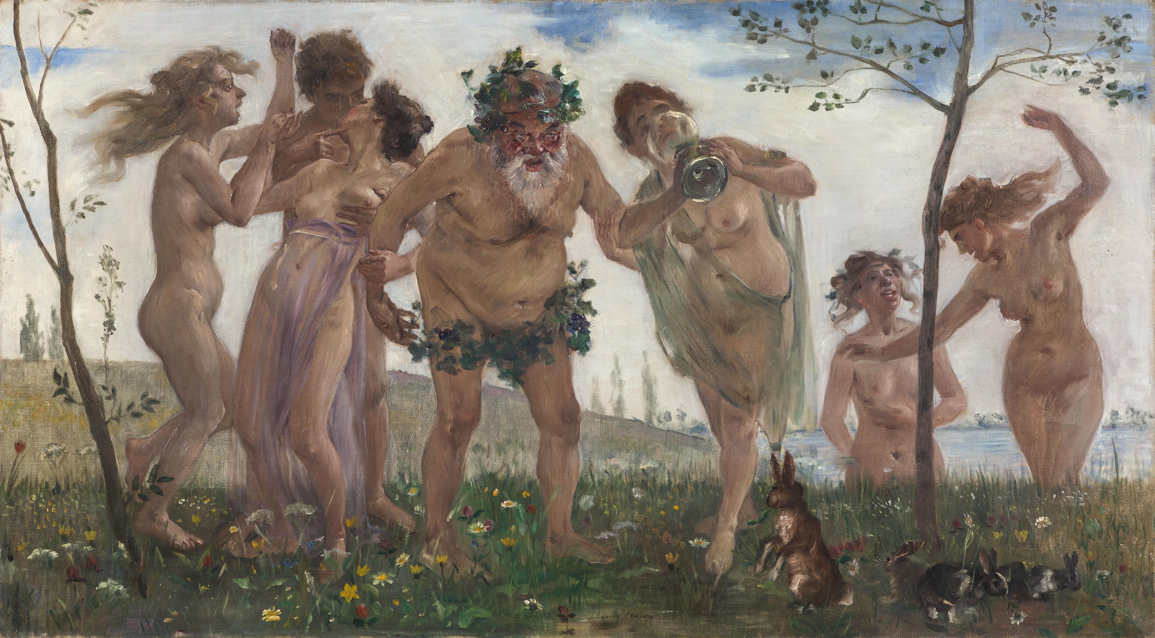 procession des Bacchantes - Lovis Corinth