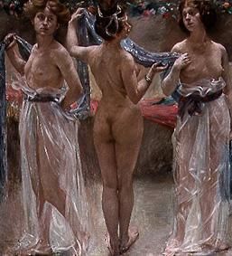 Trois Grâces - Lovis Corinth
