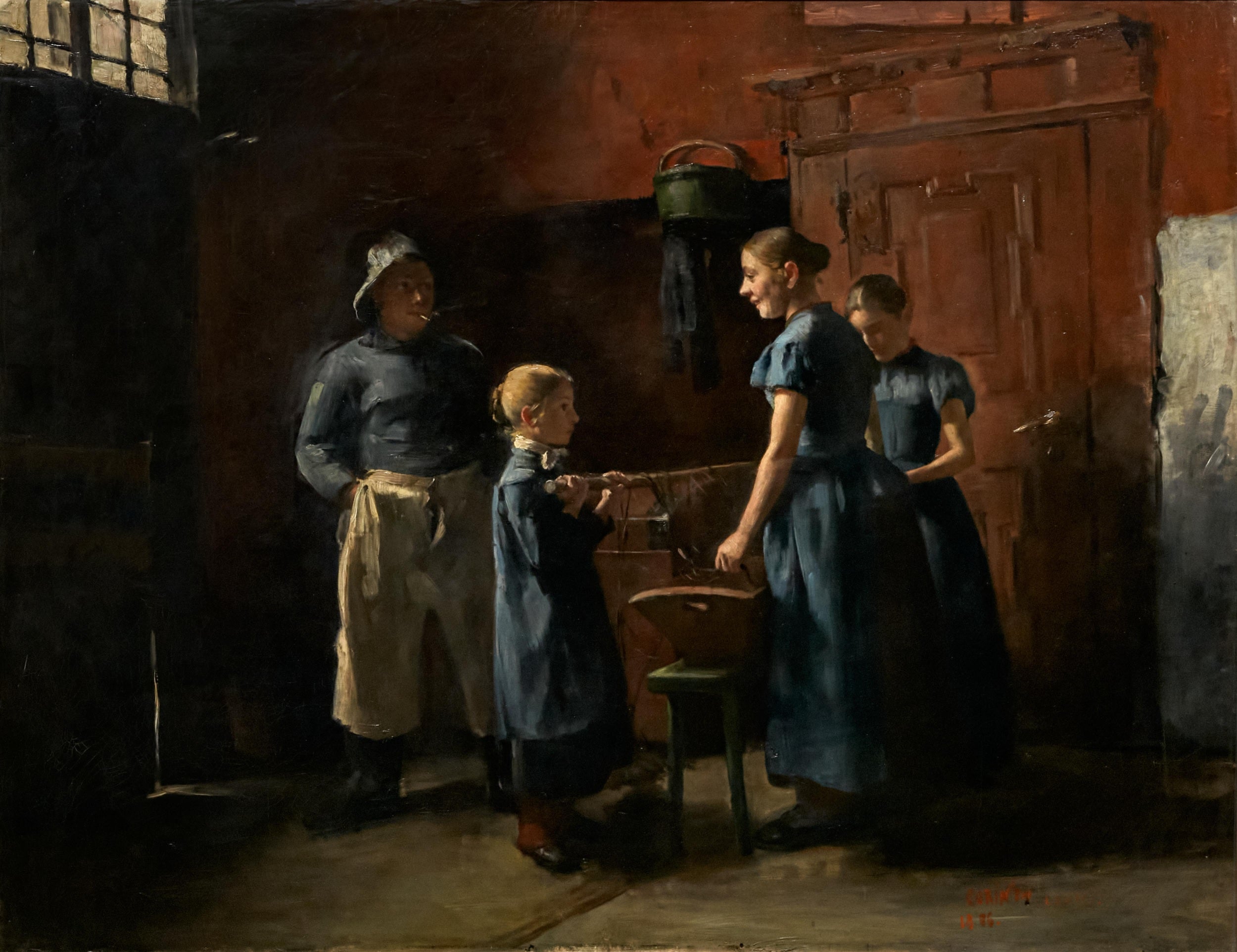 Chez le pêcheur - Lovis Corinth