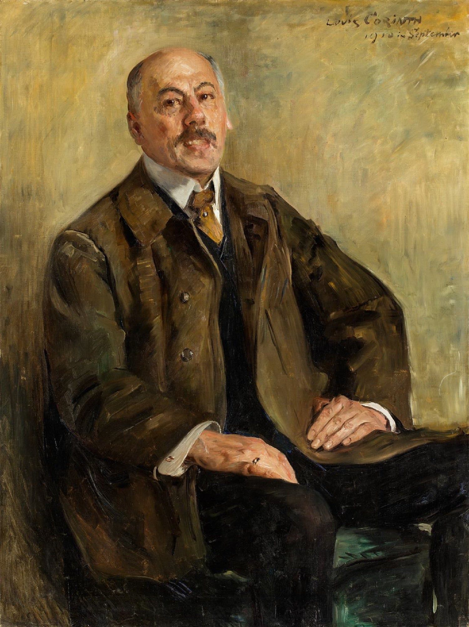 Portrait d'Albert Kaumann - Lovis Corinth