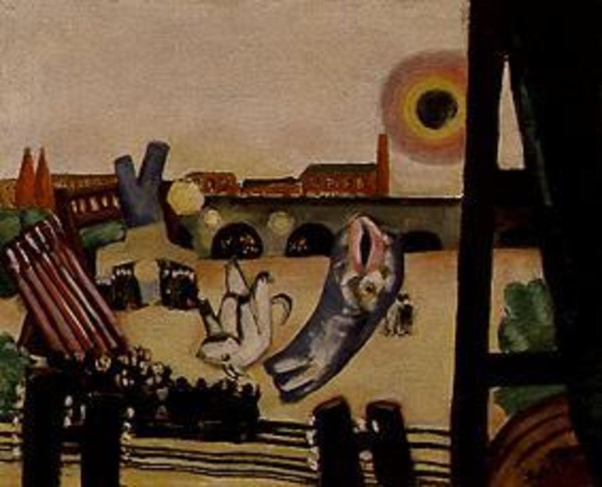 Chinesisches Feuerwerk - Max Beckmann