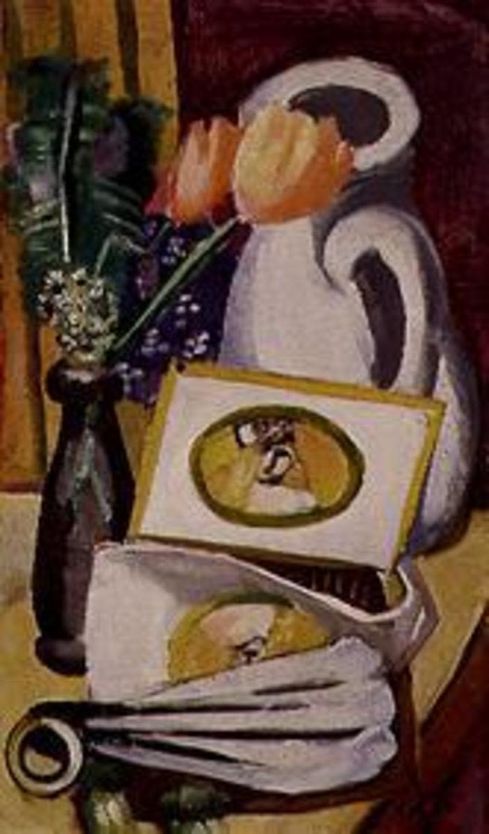 Stilleben mit Zigarrenkiste (1926) - Max Beckmann