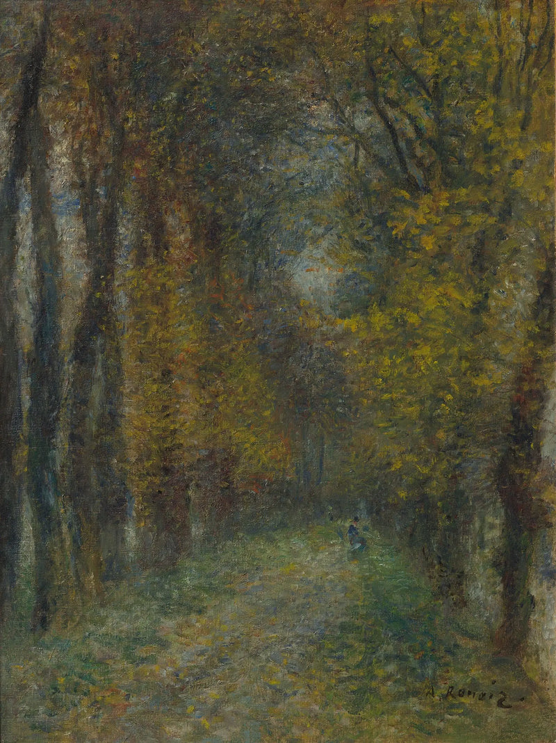 De Bedekte Laan - Pierre-Auguste Renoir