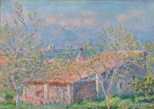 Tuinmanshuis in Antibes - Claude Monet