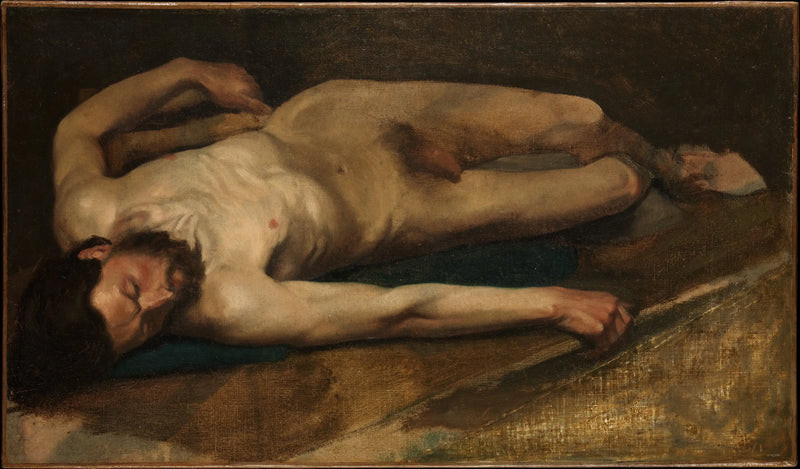 Nu mannelijke - Edgar Degas
