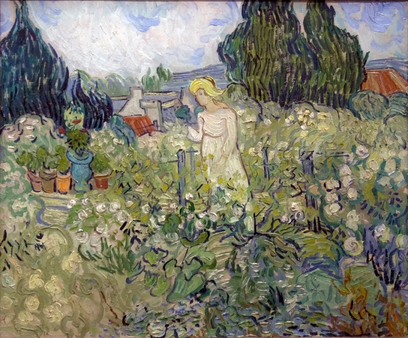 Mevrouw Gachet in de tuin - Vincent van Gogh