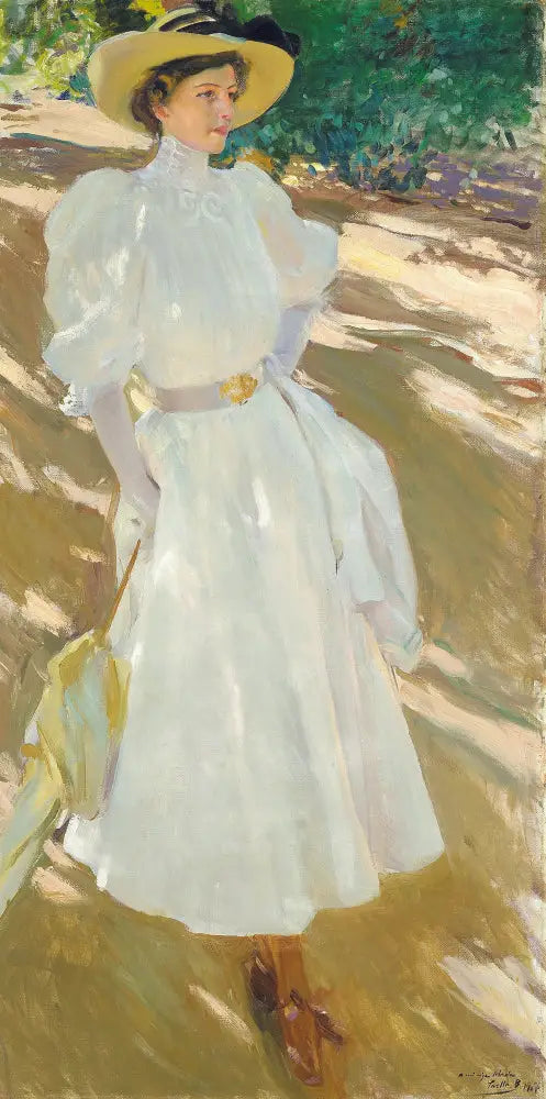 Reproduction du tableau « Maria à La Granja - Joaquín Sorolla » par Alpha Reproduction en peinture à l’huile