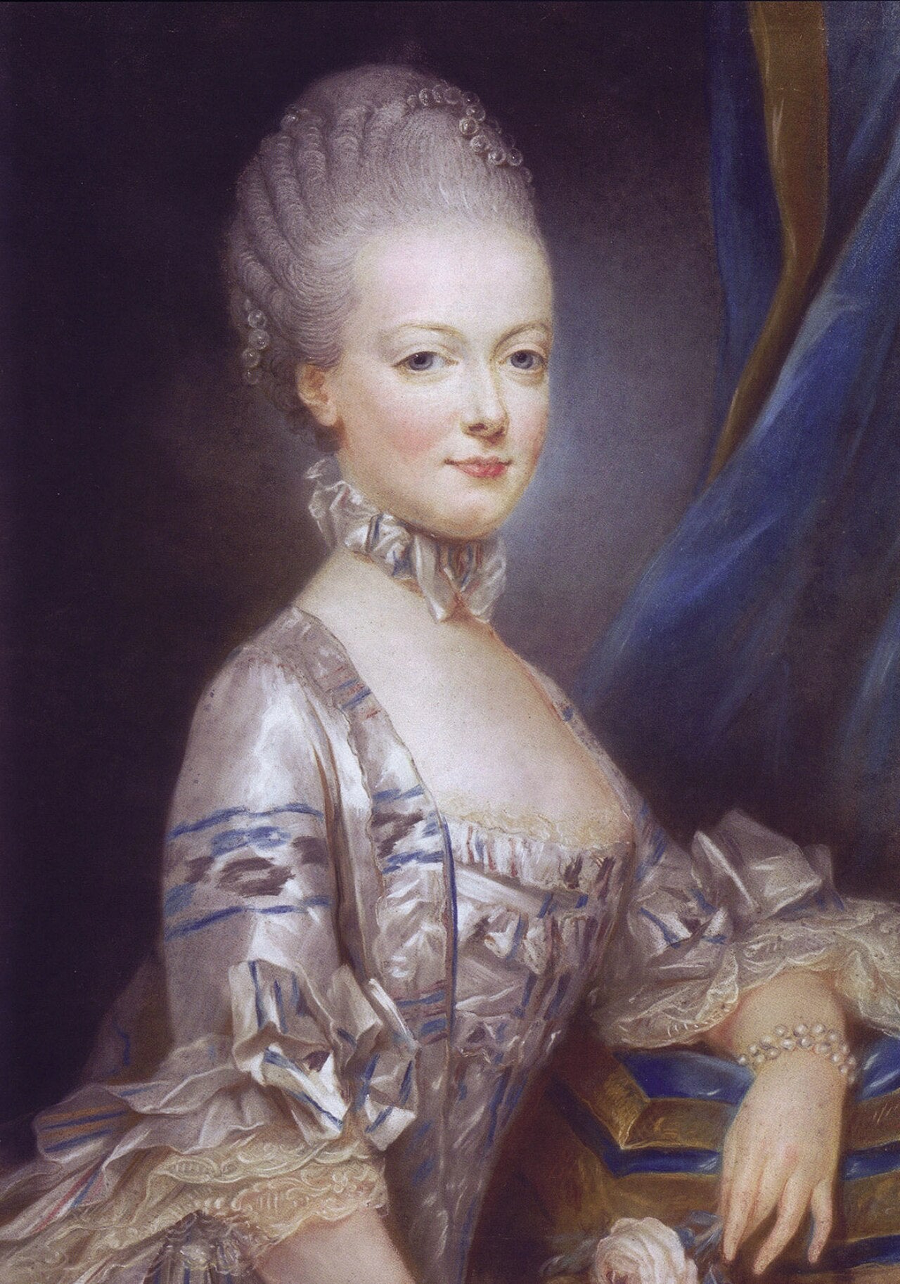 Marie-Antoinette op 13-jarige leeftijd – Joseph Ducreux (1769)