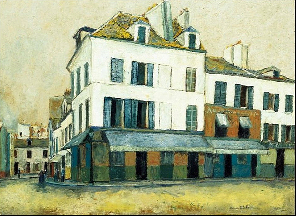 Place du Tertre à Montmartre - Maurice Utrillo