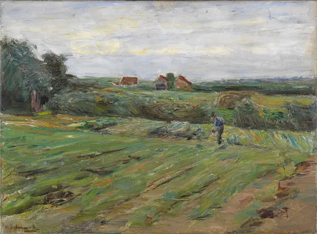 Oogstveld (Erntefeld) - Max Liebermann