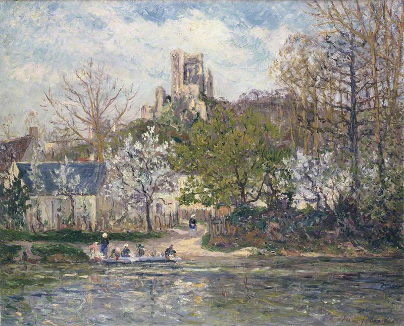 Le printemps à Lavardin (Touraine) - Maxime Maufra - Alpha Reproduction