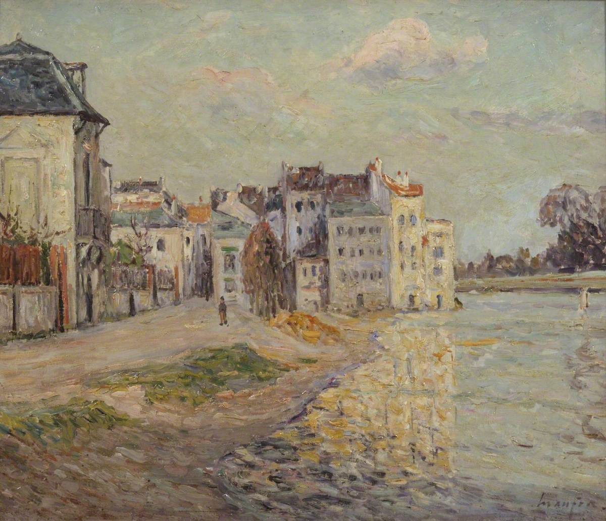 Le Quai de Lagny inondé - Maxime Maufra - Alpha Reproduction