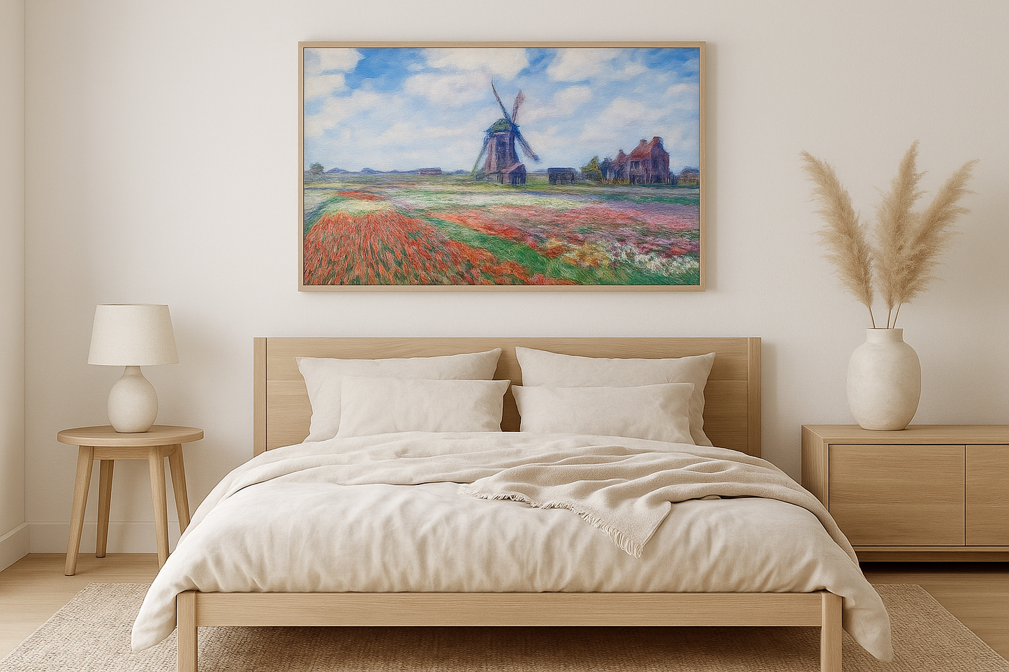 Tulpenvelden in Nederland – Claude Monet (1886)