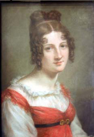 Portrait de Madame Élise Voïart - Constance Mayer