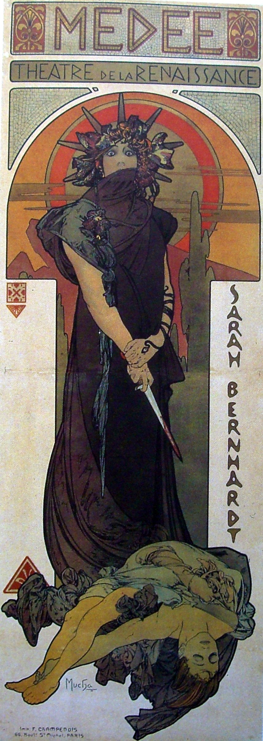 Médée - Alphonse Mucha