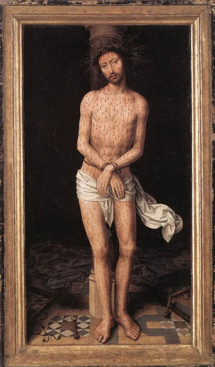 Het Christus aan de zuil - Hans Memling